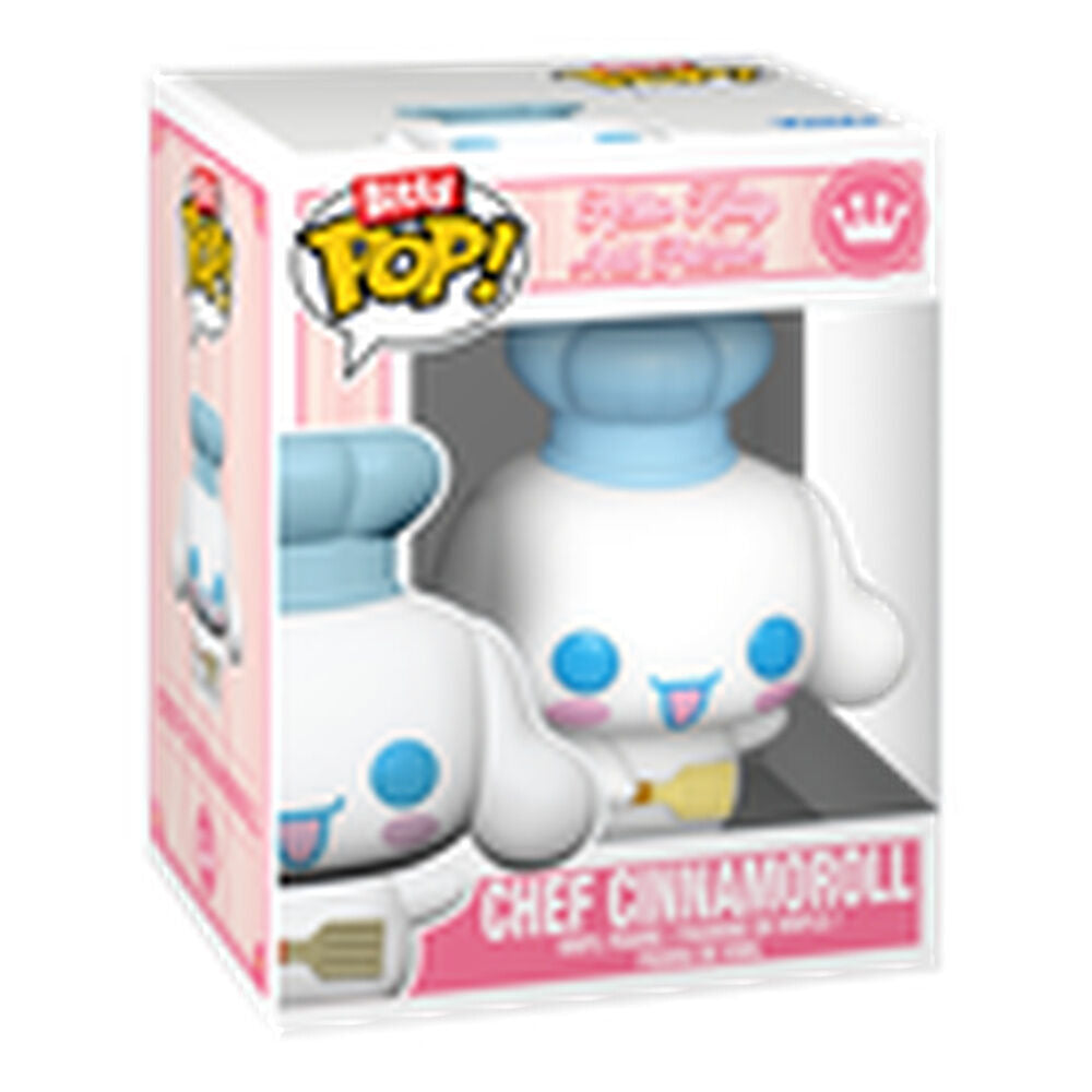 Figure Bitty POP Town Hello Kitty and Friends Chef Cinnamoroll With Cafe Cinnamoroll