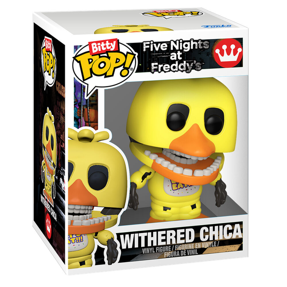 Blister of 4 Bitty POP Five Nights at Freddy's figures