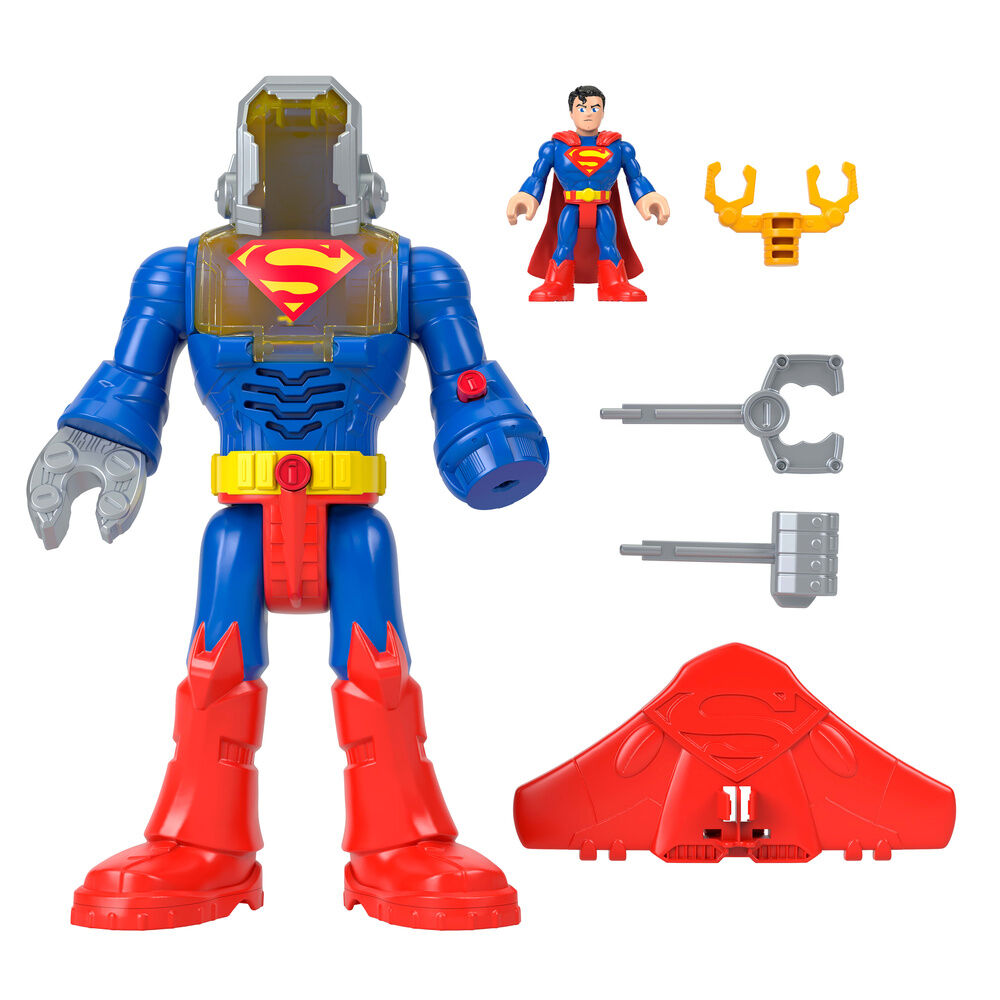 Figura do Superman Super Amigos DC Comics Imaginext 30 5cm