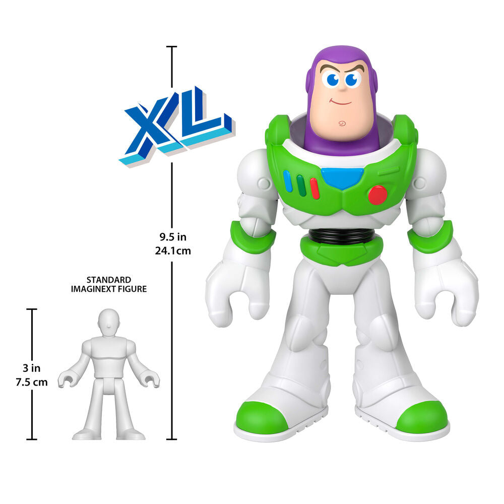 Action figure XL di Buzz Lightyear di Toy Story Disney Pixar Imaginext 22 cm
