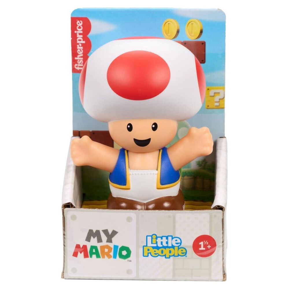 Figurines de collection Mario Bros Little People 7 cm assorties