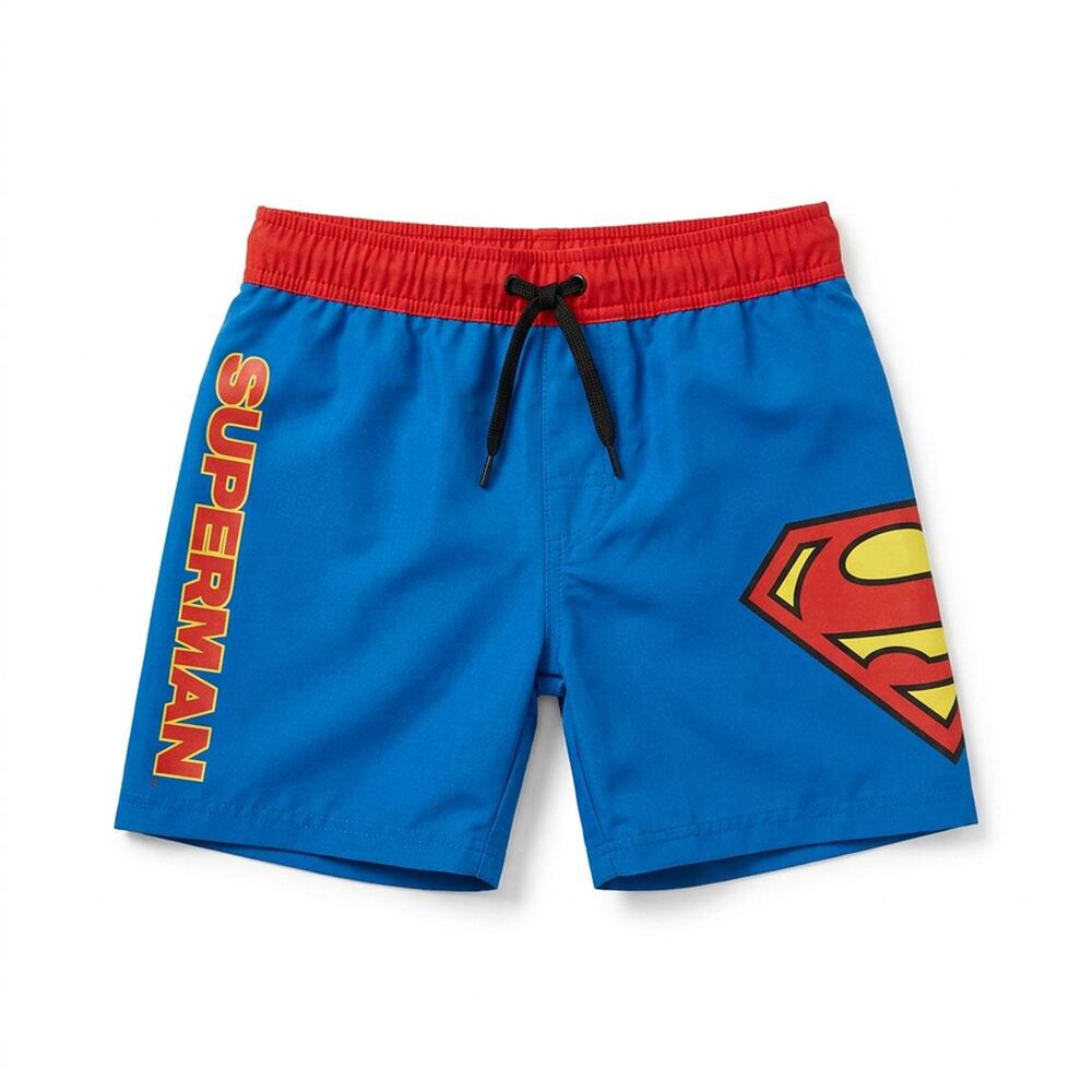 superman swim trunks dc comics