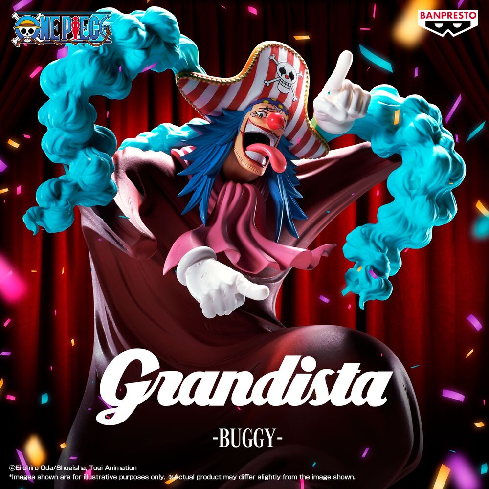 Grandista One Piece Buggy Figur 25cm