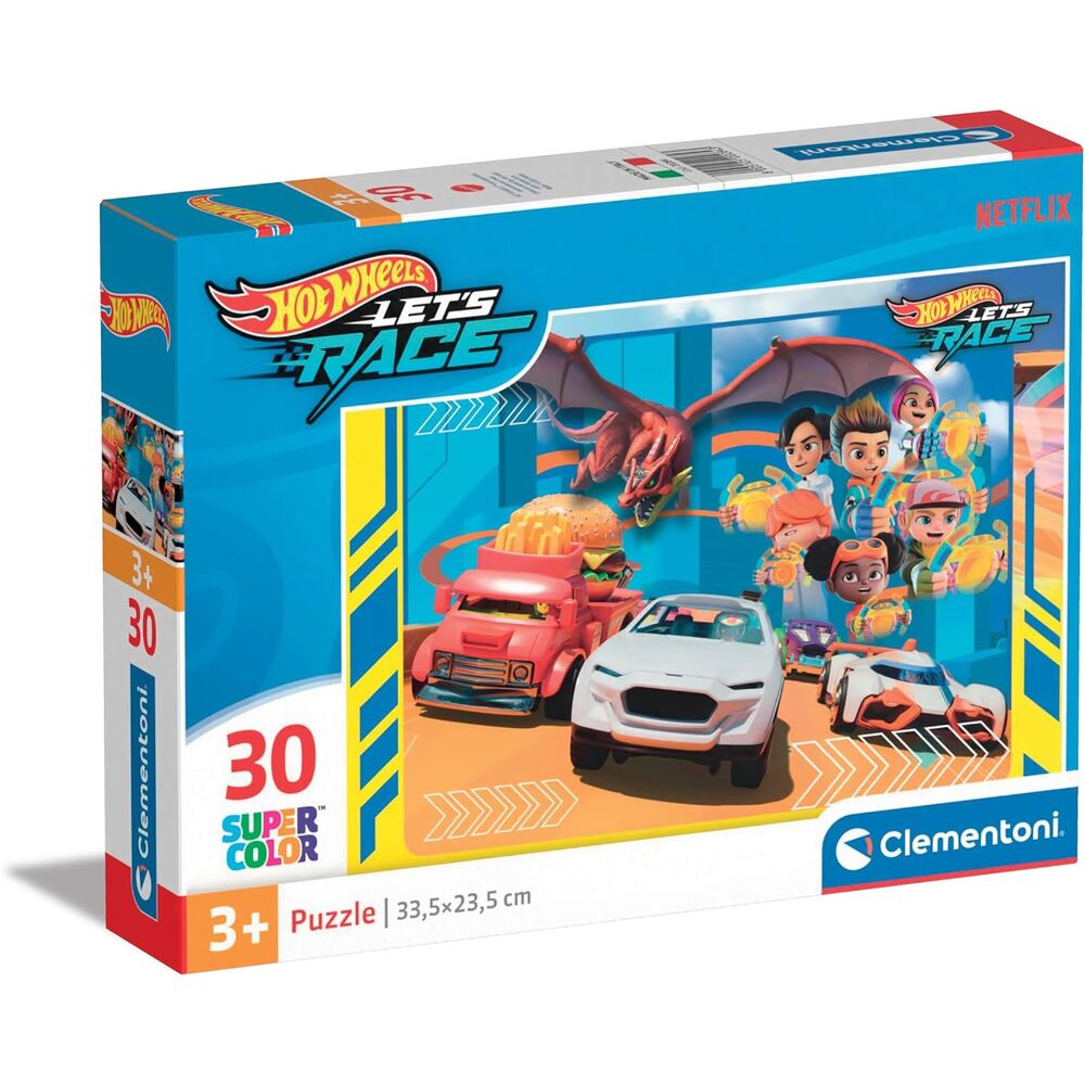 hot wheels puzzle 30pcs