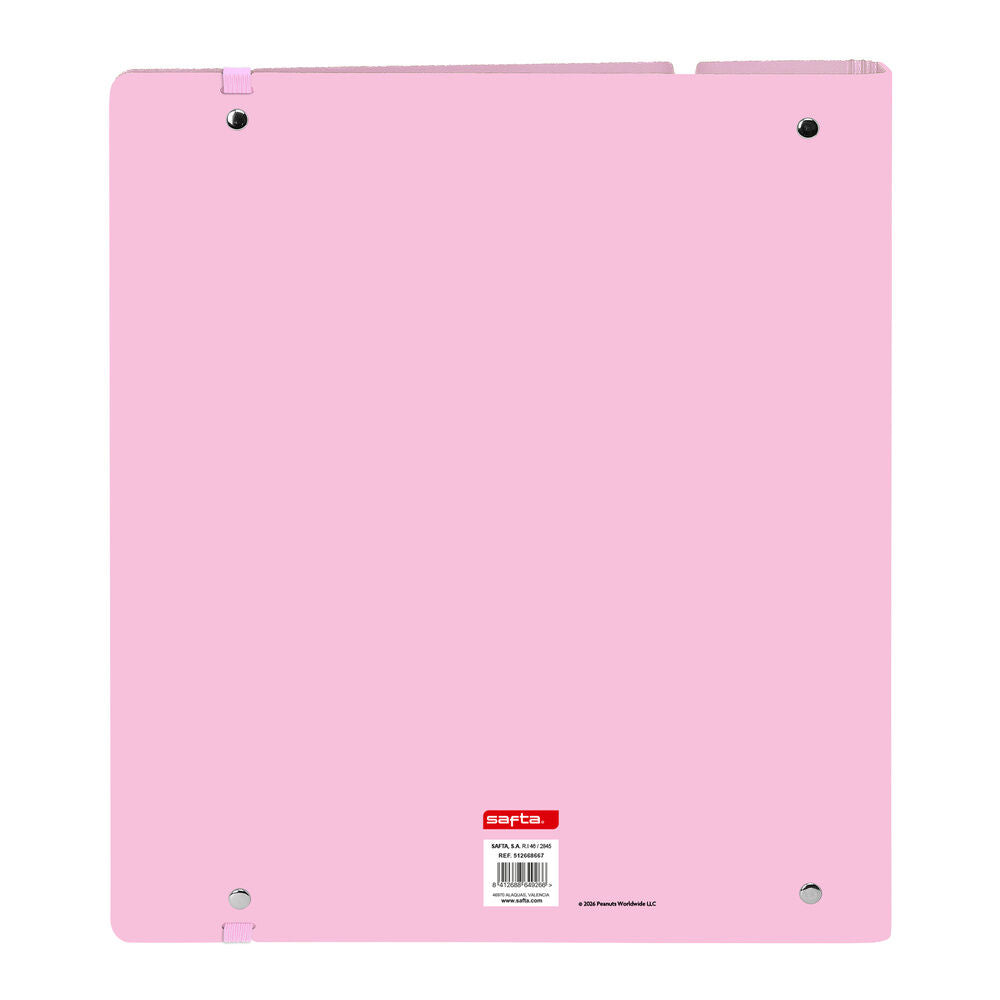 Snoopy A4 ring binder with refill