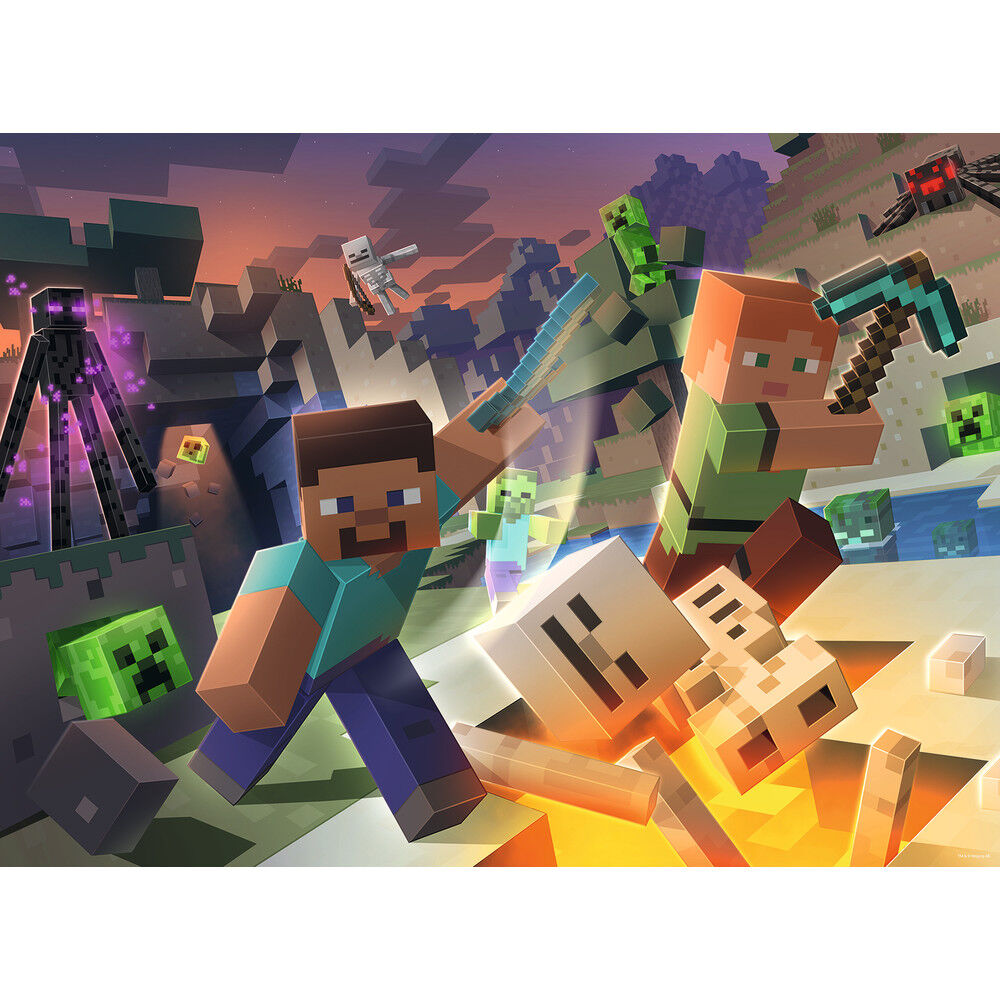 Minecraft XXL Puzzle 100pcs