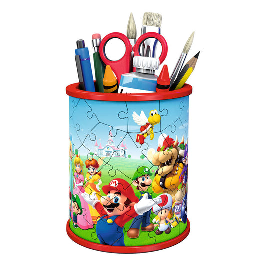 3D Puzzle Super Mario Pencil Holder 54pcs