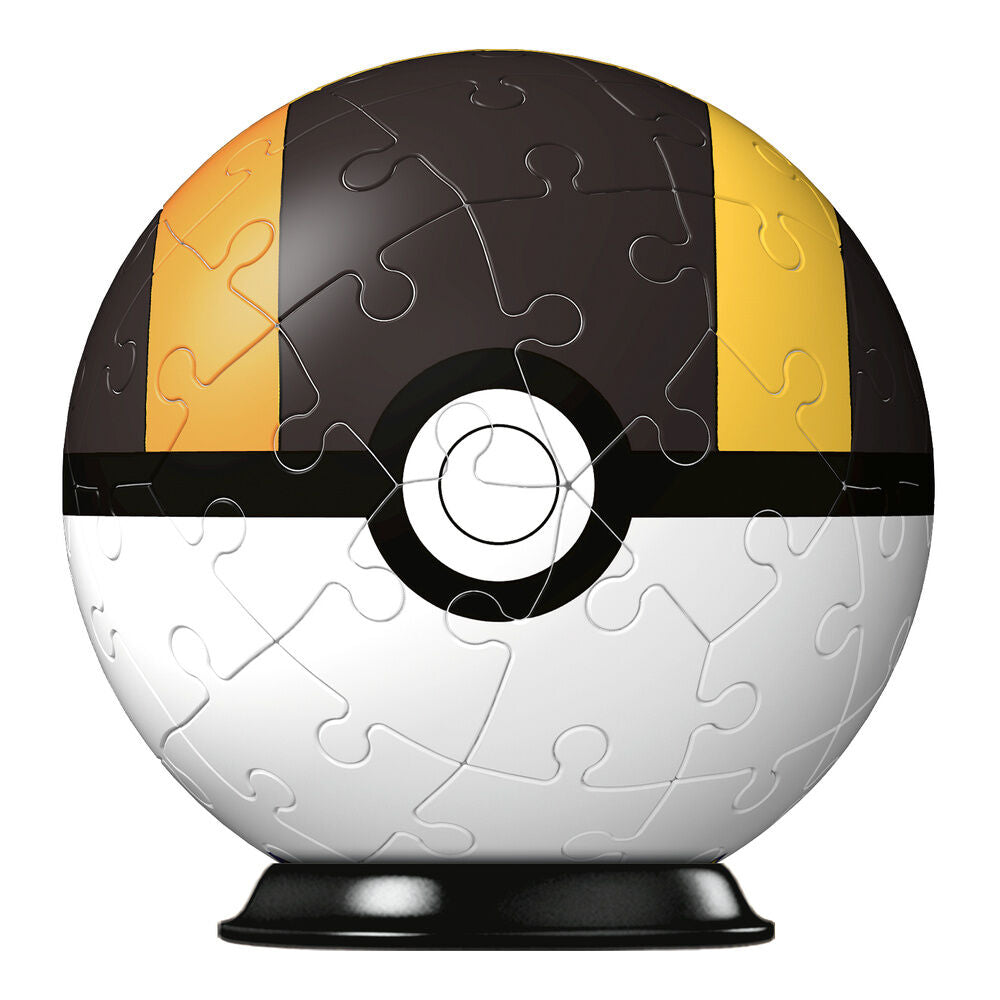 Puzzleball Pokemon Hyperball black 54pcs