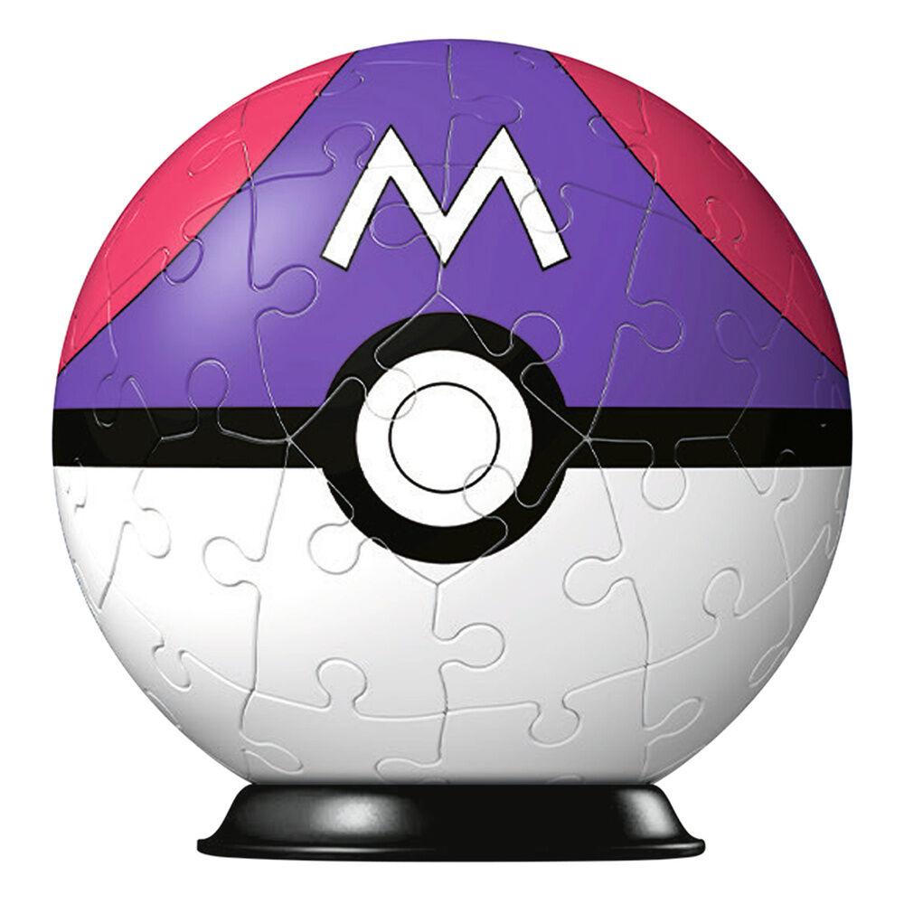 Puzzleball Pokemon Masterball purple 54pcs