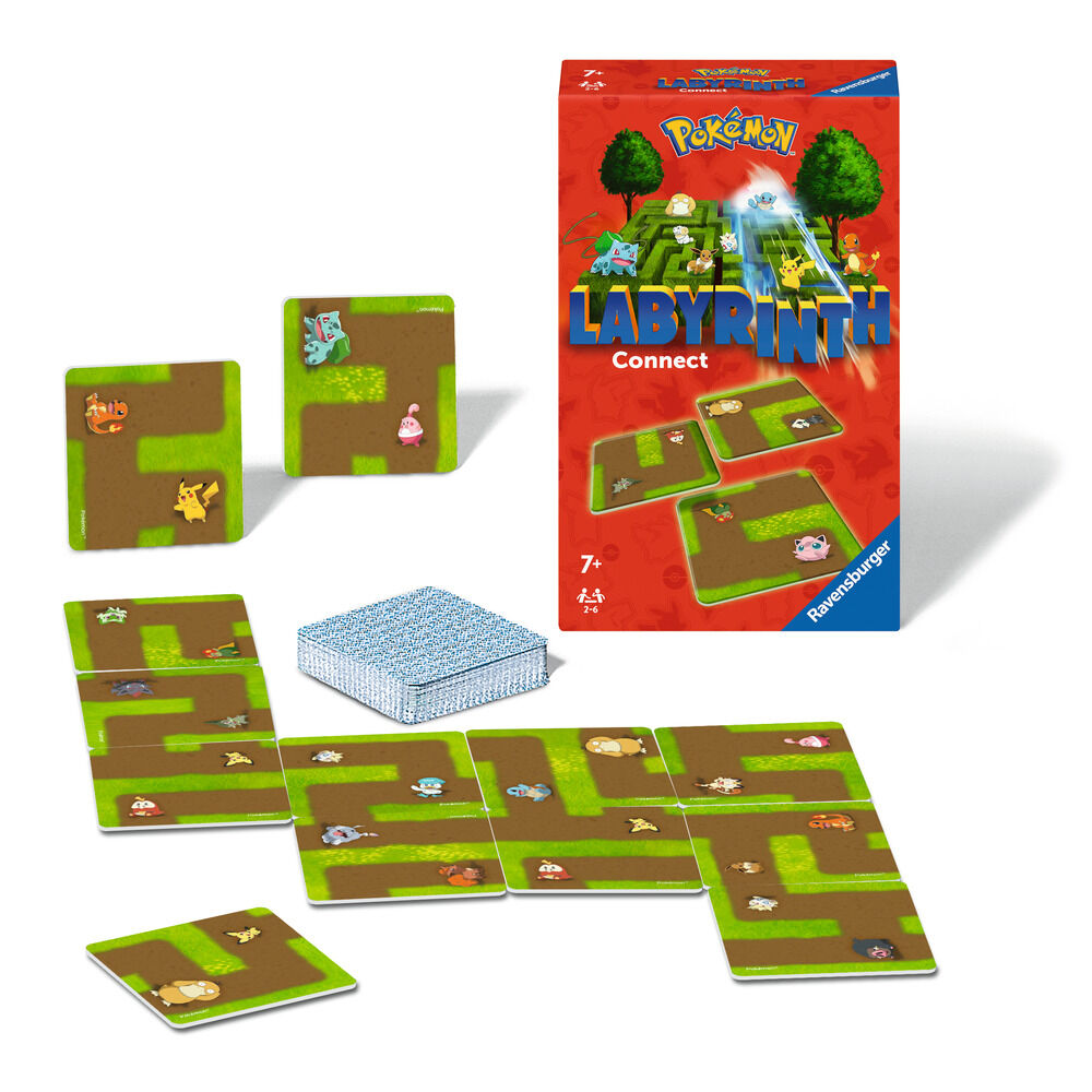 Pokemon Connect Maze Board Game