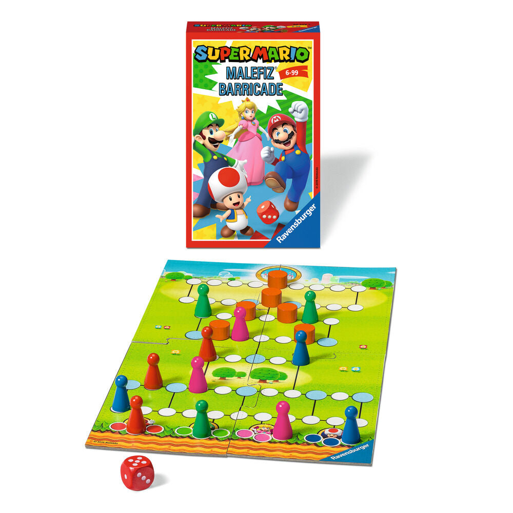 Malefiz Barricade Super Mario Travel Game