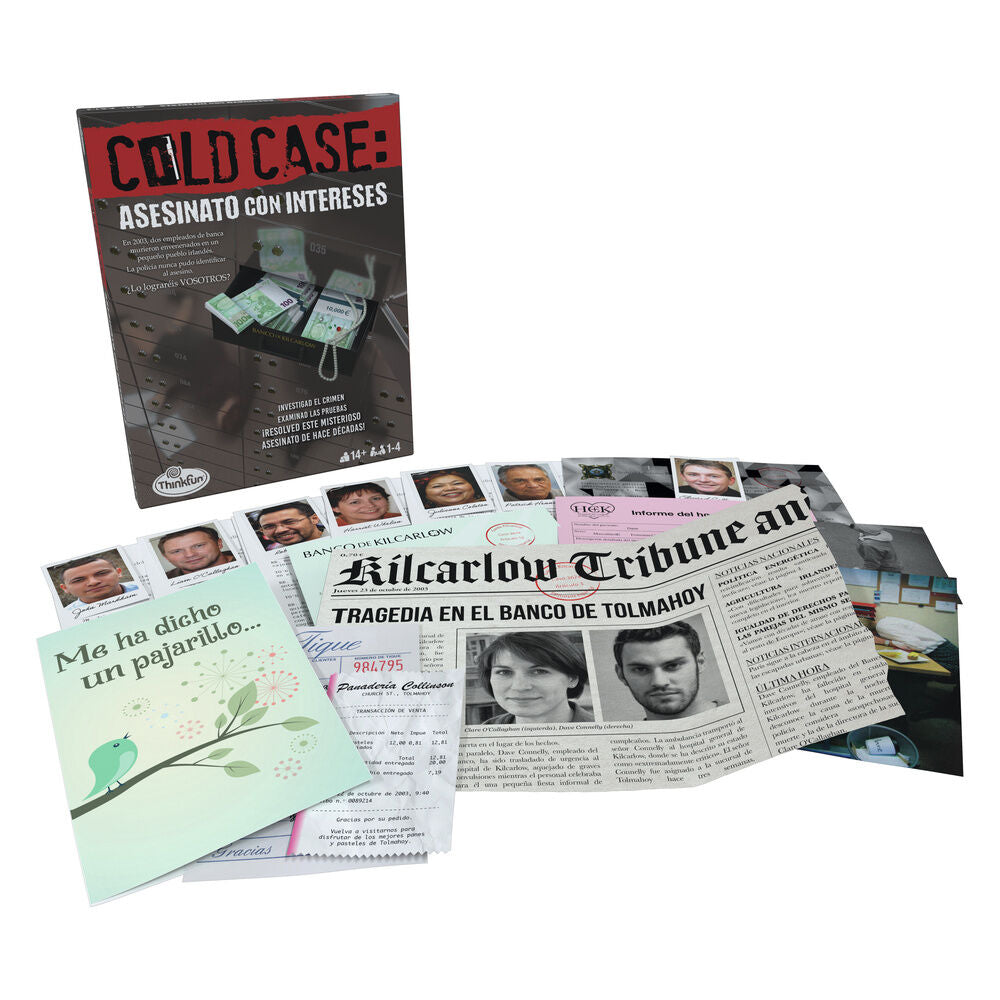 Board game: Unsolved case - Murder with interests