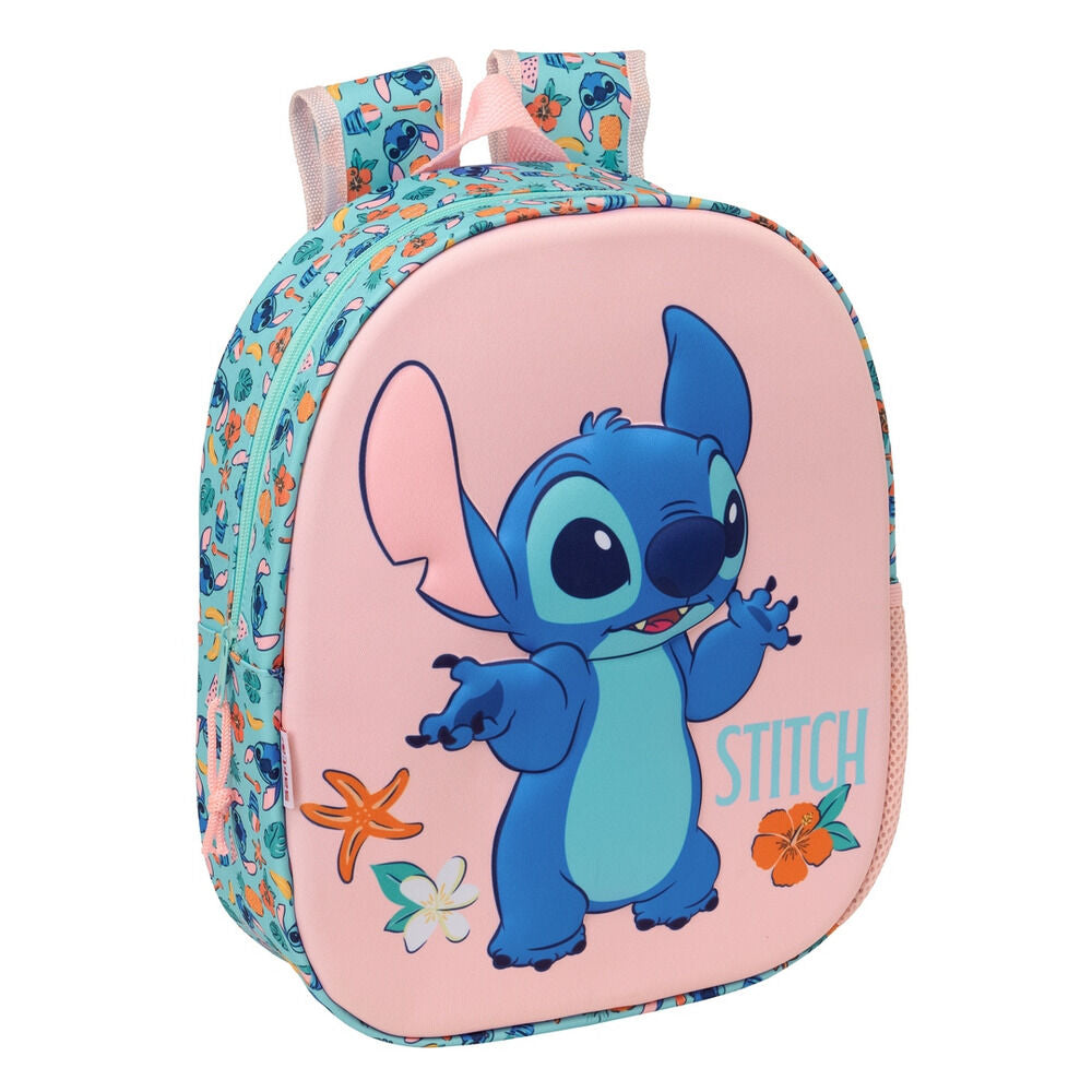 3D Stitch Disney Backpack 33cm