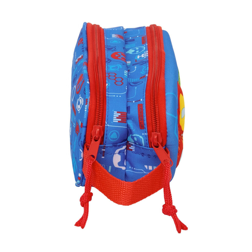 3D Iron Man Marvel double pencil case