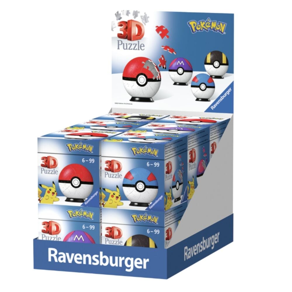 Pokemon Puzzleball assortment 54pcs
