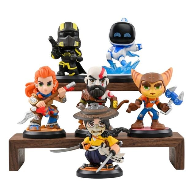 Conjunto de figuras da série PlayStation All Stars