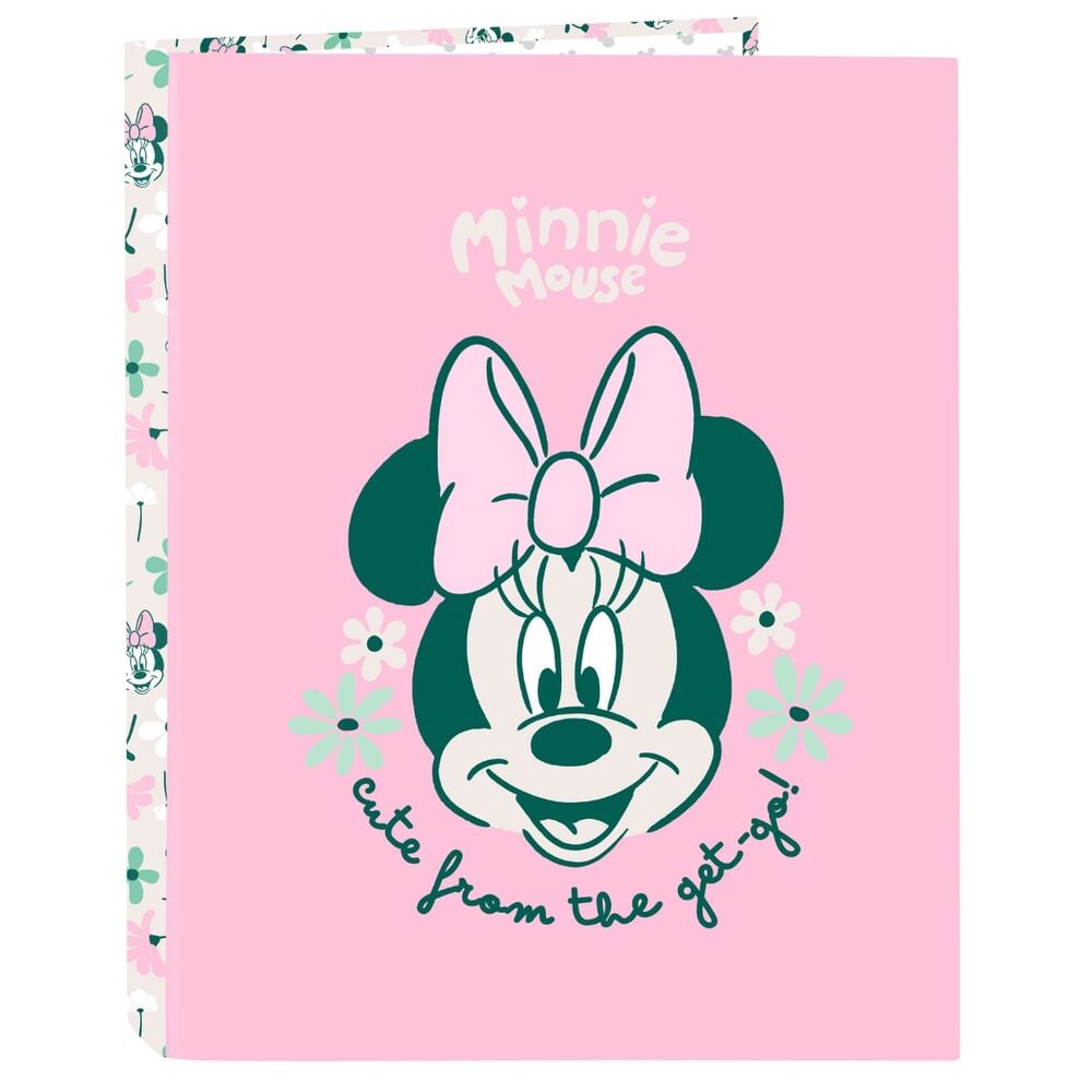 A4 ring binder Minty Minnie Disney