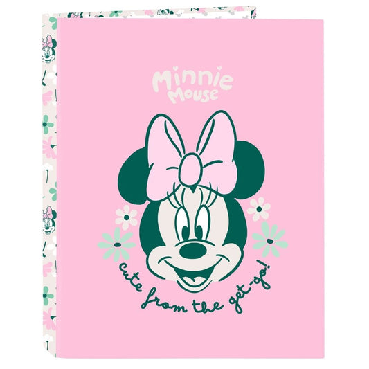 A4 ring binder Minty Minnie Disney