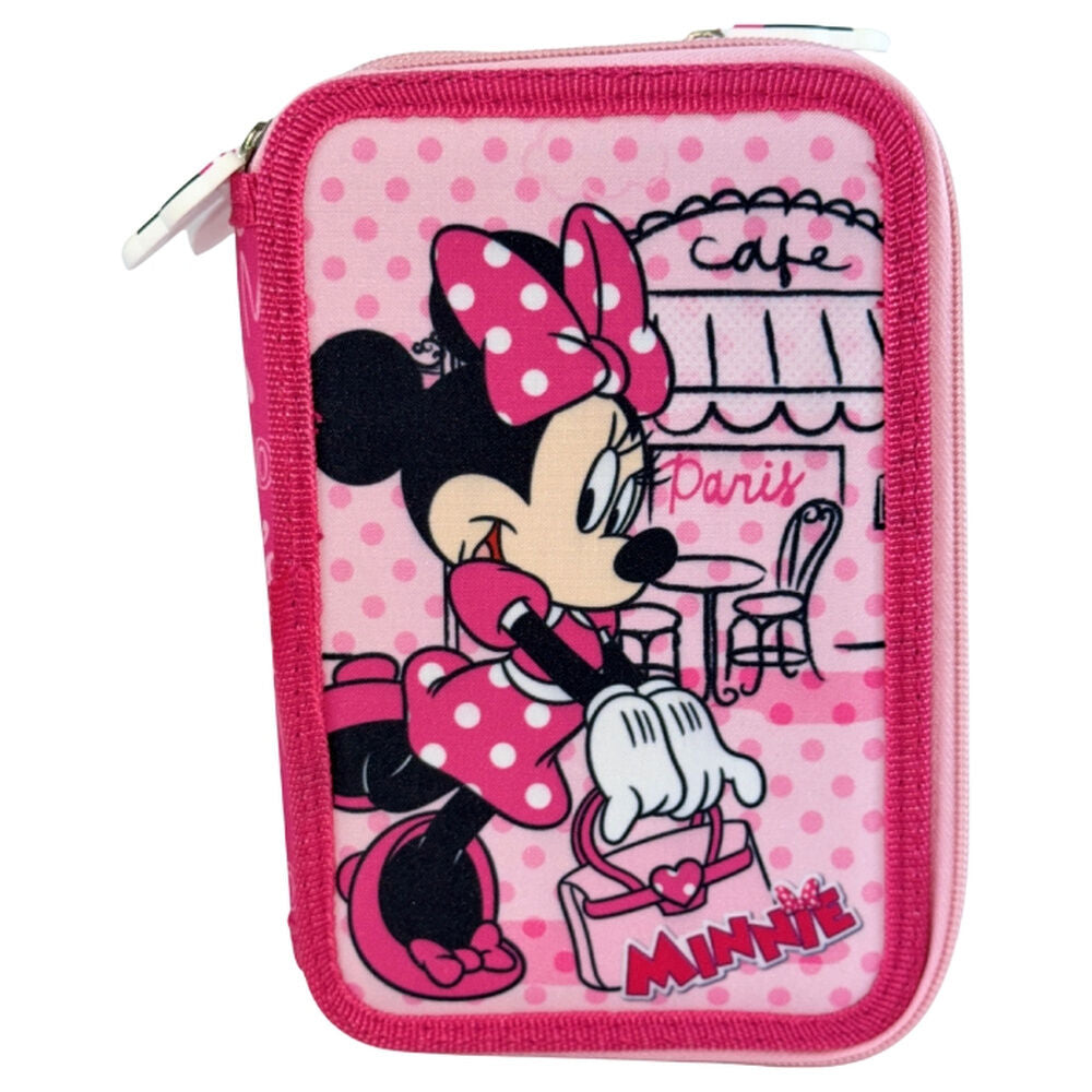 Paris Minnie Disney triple pencil case