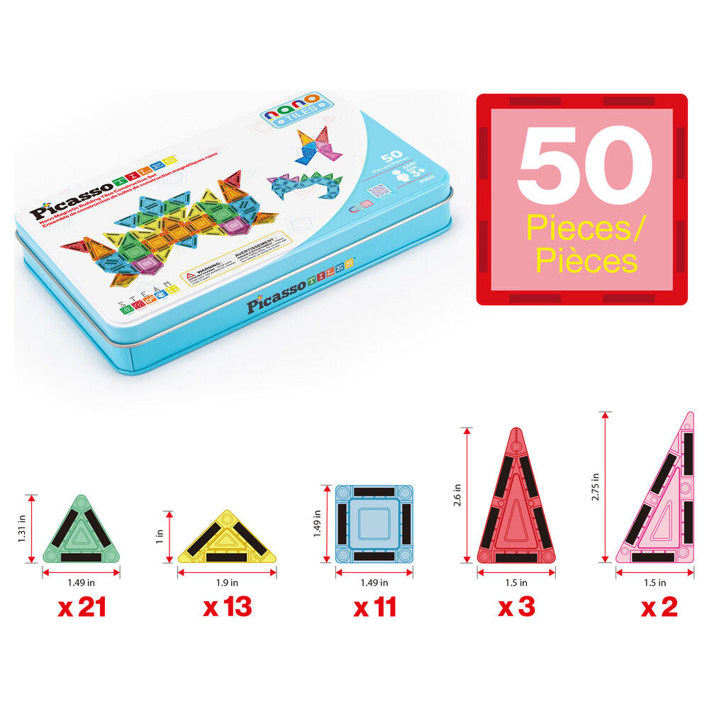 Magnetic blocks 50pcs