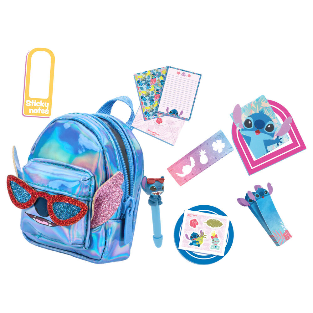 Mini backpack with accessories Stitch Disney
