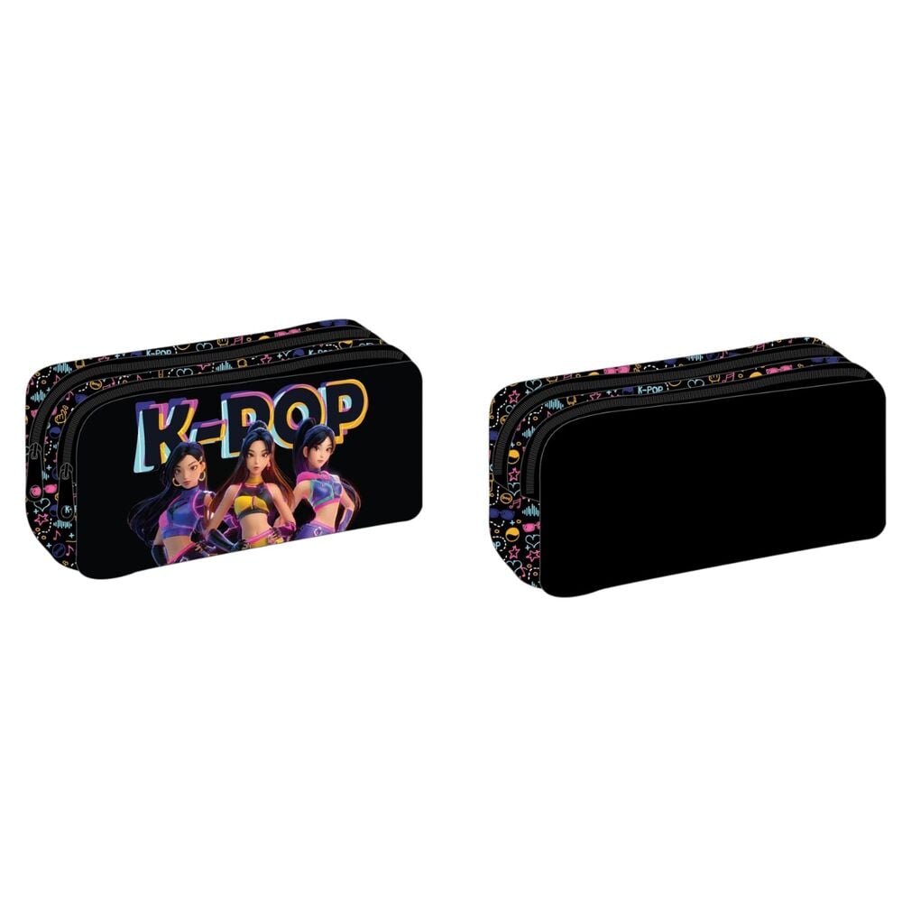 Double K-Pop Pencil Case