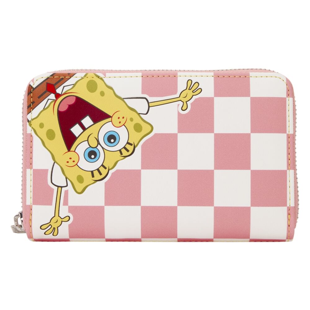 SpongeBob SquarePants & Patrick Star Checkered Loungefly Wallet