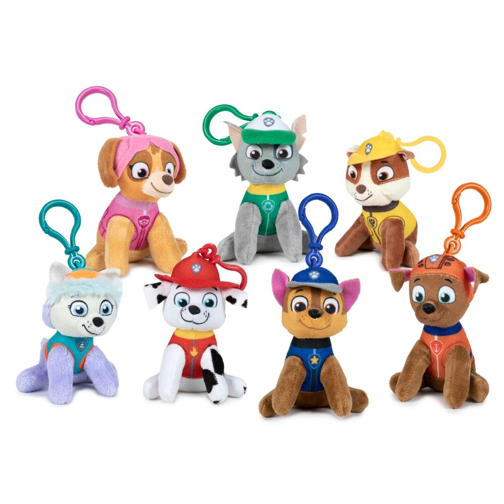 Paw Patrol Plush Keychain 10cm Assorted