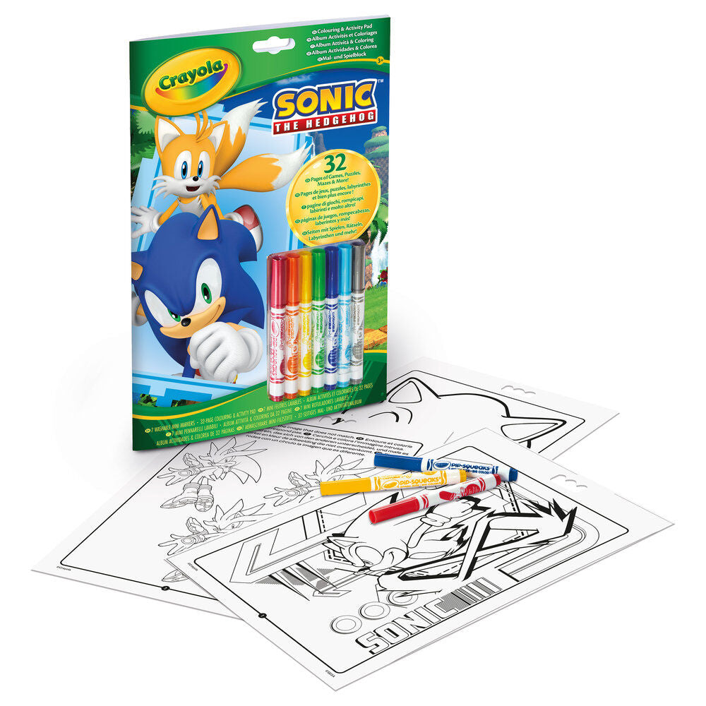 Sonic the Hedgehog activity book