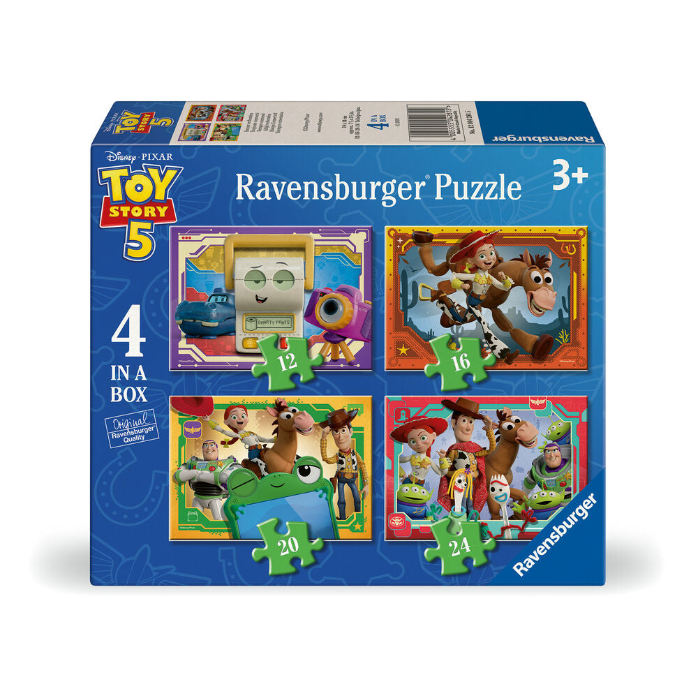Puzzle Toy Story Disney 4 in 1