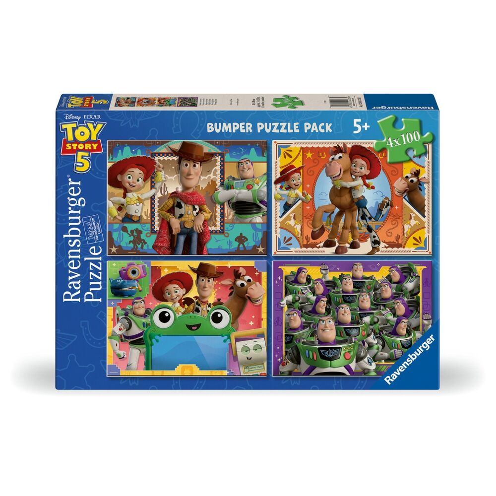 Disney Toy Story Puzzle 4x100pcs