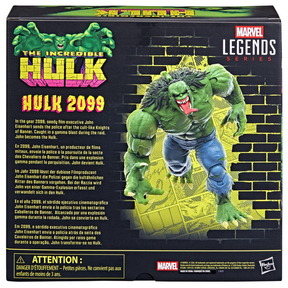 Hulk Figure 2099 - The Incredible Hulk Marvel Legends Series 15cm