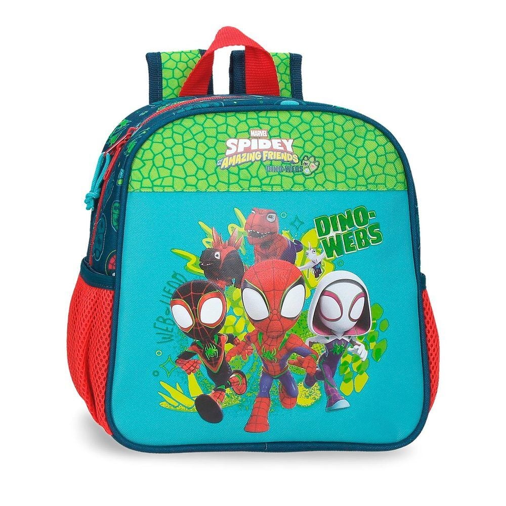 Dino-Webs Spiderman Marvel backpack 25cm adaptable