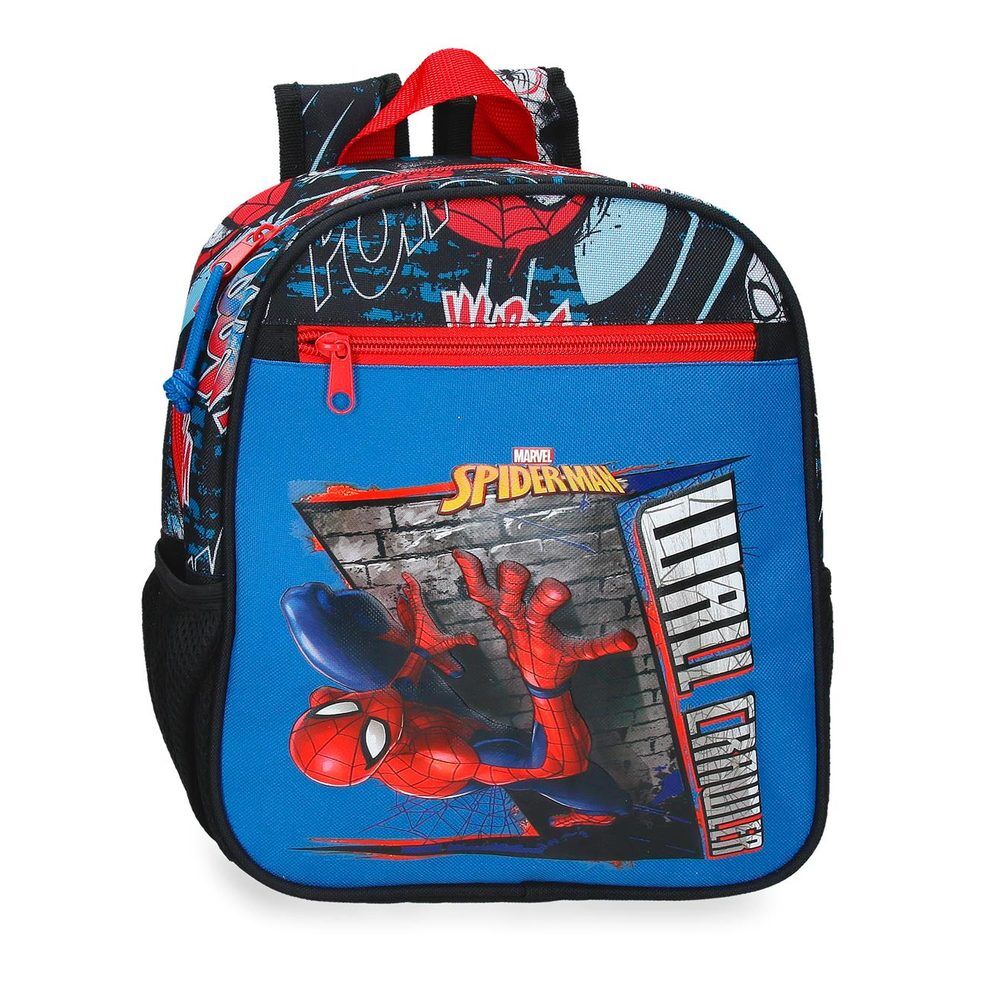Wall Crawler Spiderman Marvel Backpack 28cm adaptable