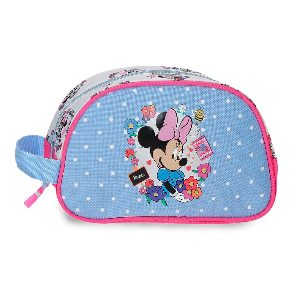 Disney Minnie Flowers Toiletry Bag, adaptable