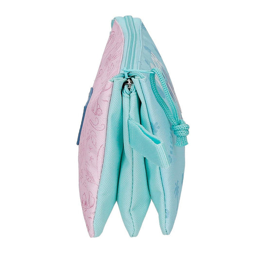 Beach & Love Stitch Disney triple pencil case