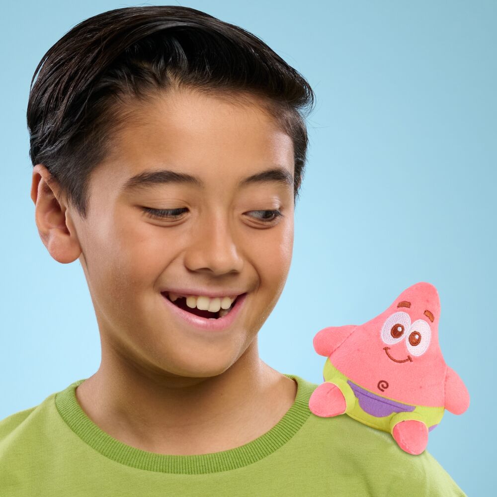SpongeBob and Patrick shoulder plush toys, 9cm, assorted