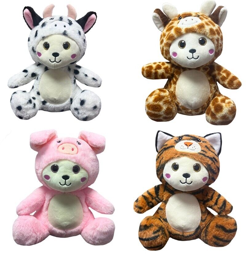 Plush Bear in Costume 28cm Assorted
