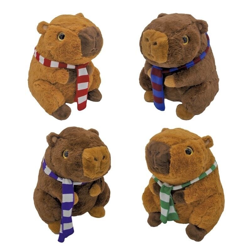 Capybara Plush Scarf 40cm Assorted