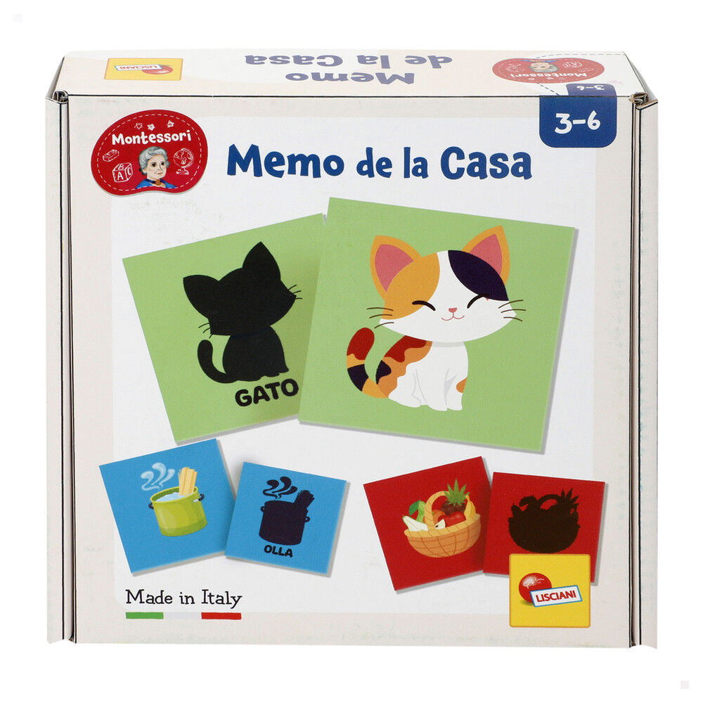 Memory Montessori Lisciani game