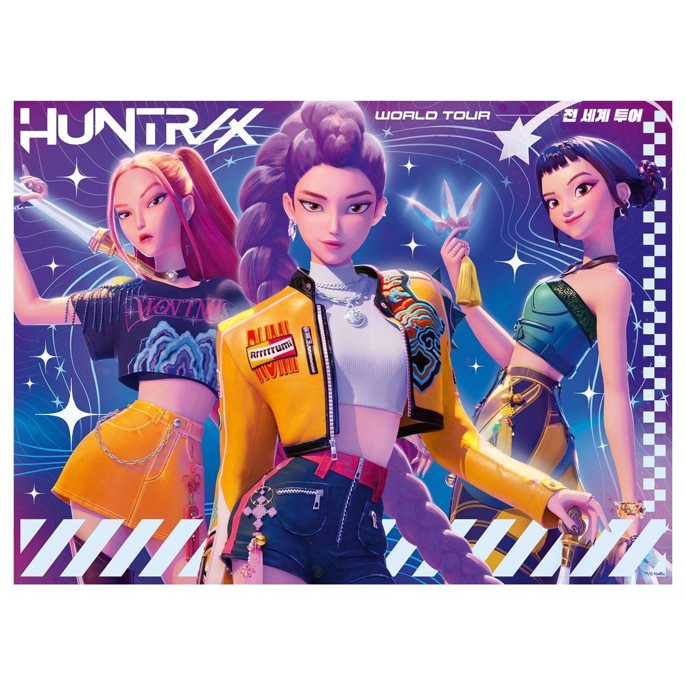 Puzzle World Tour KPop Demon Hunters XXL 150pcs
