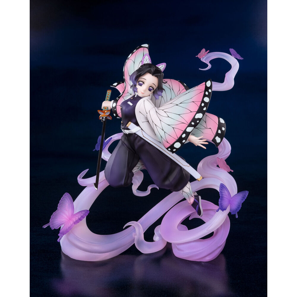 Figure SH Figuarts Kocho Shinobu Insect Breathing Demon Slayer Kimetsu No Yaiba 17cm
