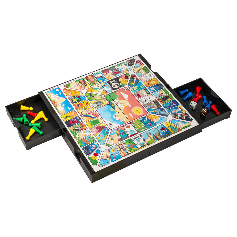 Magnetic Parchis & Goose Game