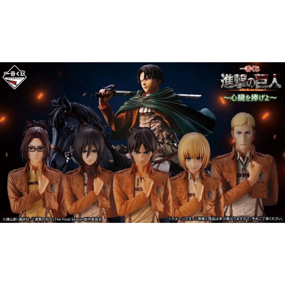 Ichiban Kuji Attack On Titan Pack - Dedicate Your Heart