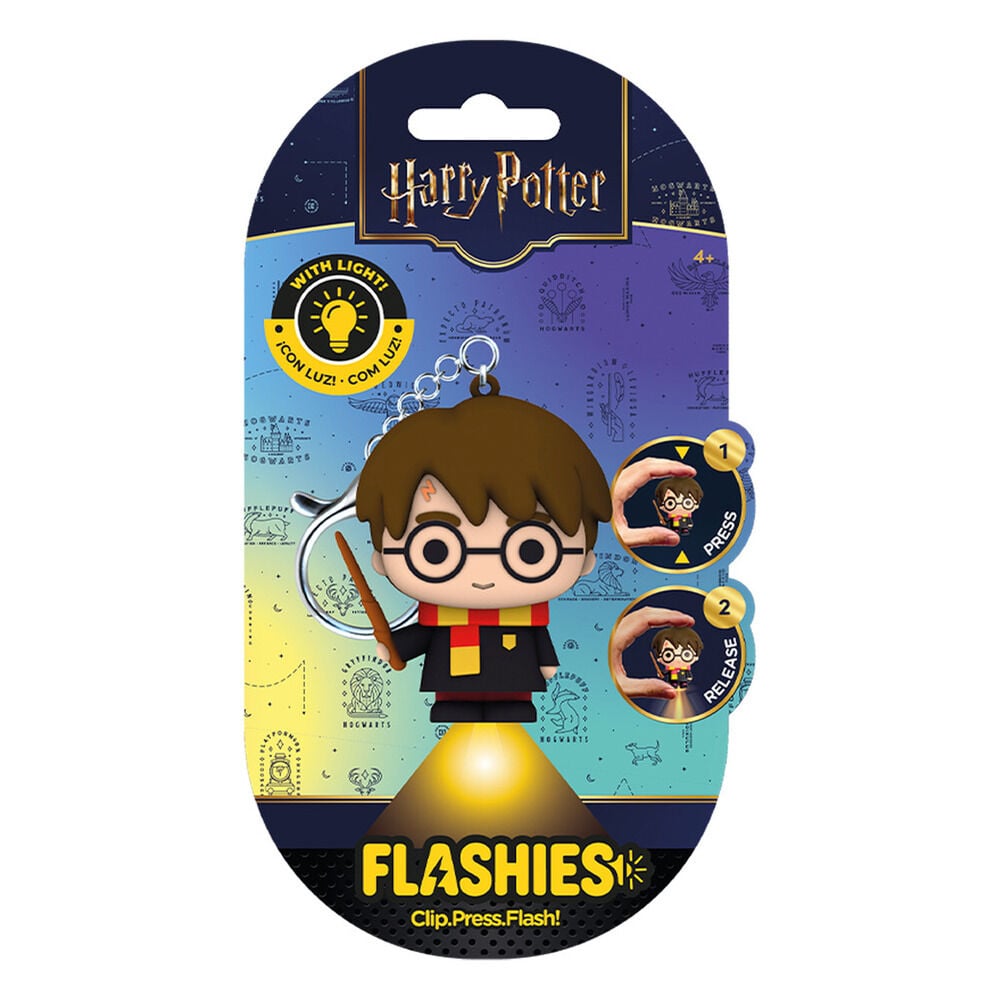 3D Light-Up Harry Potter Keychain - Harry Potter Flashies