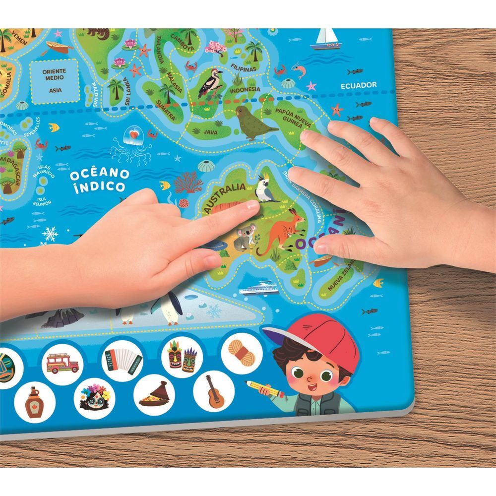 Magnetic Geopuzzle Puzzle The World