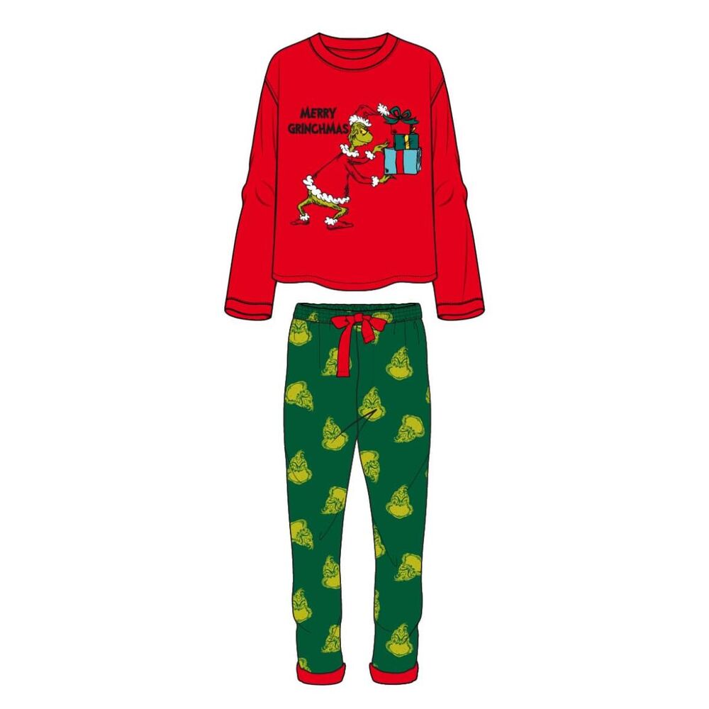 Adult Grinch pajamas