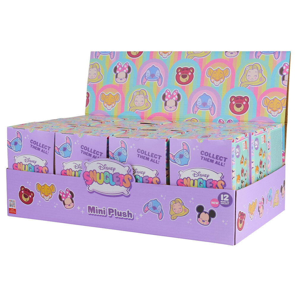 Disney Snuglets Mystery Box Plush 14cm Assorted