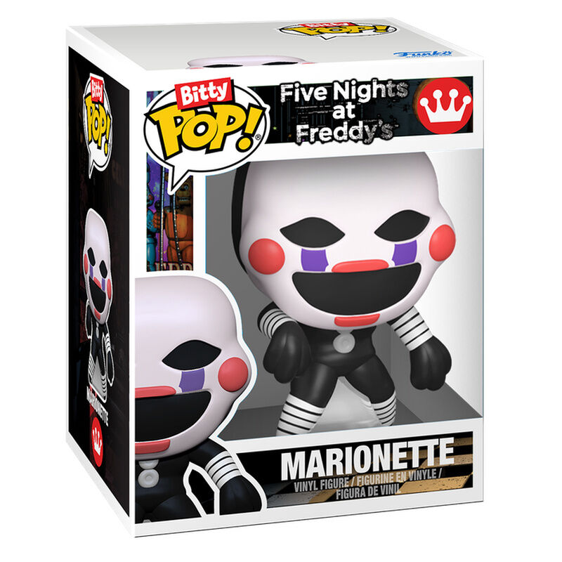 Blister 2 figures Bitty POP Five Nights at Freddys Withered Foxy & Marionette