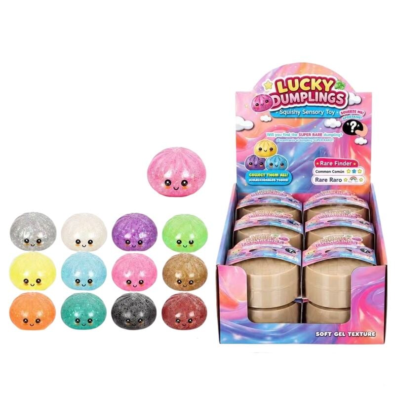Lucky Dumpling Surprise Anti-Stress Toy 8.5cm Assorted